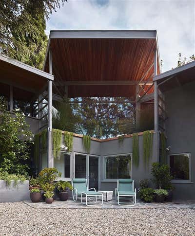  Contemporary Family Home Exterior. Lechner House by Studio Shamshiri.
