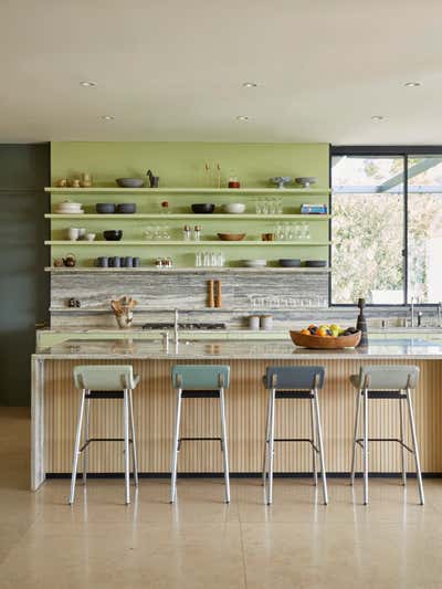  Industrial Family Home Kitchen. Hilltop Residence  by Studio Shamshiri.