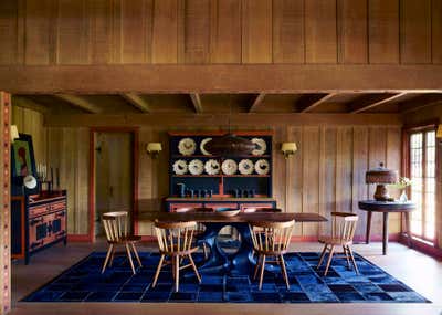 Eclectic Family Home Dining Room. Libbey House by Studio Shamshiri.