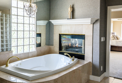  Traditional Family Home Bathroom. LIttleton Estate by Comstock Design.