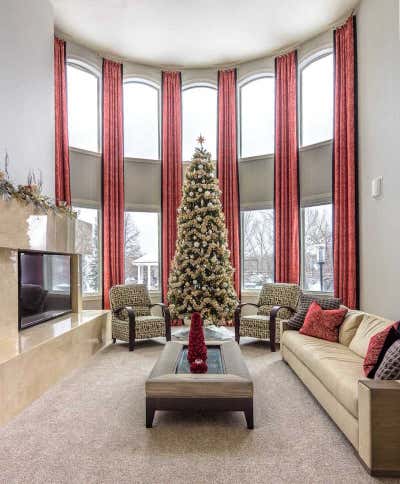  Traditional Family Home Living Room. LIttleton Estate by Comstock Design.