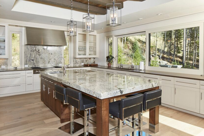 Contemporary Family Home Kitchen. Modern Rustic Mountain by Comstock Design.