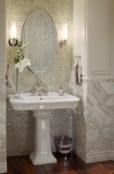  Country French Country House Bathroom. French Country by Comstock Design.