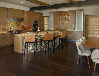  Rustic Family Home Kitchen. Contemporary in Cherry Hills by Comstock Design.