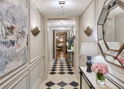  French Apartment Entry and Hall. 150 Charles Street by Alexander Doherty Design.