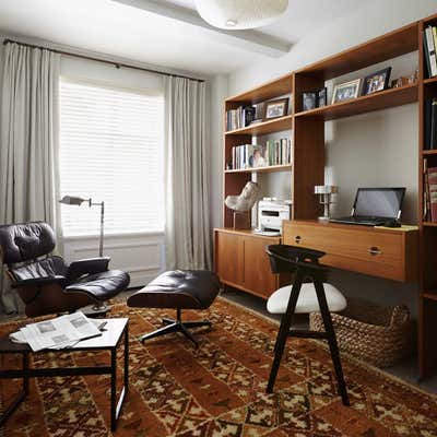  Scandinavian Apartment Office and Study. The Ardsley by Alexander Doherty Design.