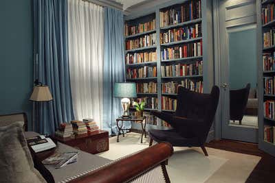  Contemporary Apartment Office and Study. Riverside Drive by Alexander Doherty Design.