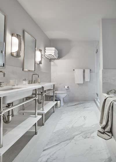  Contemporary Apartment Bathroom. 225 Fifth Avenue by Alexander Doherty Design.