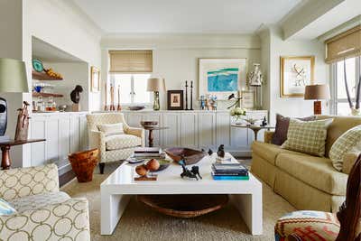  Transitional Apartment Living Room. Manhattan House by Alexander Doherty Design.