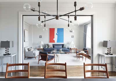  Contemporary Apartment Dining Room. Riverside Park - Classic Eight by Alexander Doherty Design.