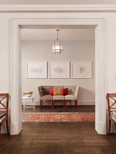  Eclectic Apartment Entry and Hall. Riverside Drive - Classic Seven by Alexander Doherty Design.