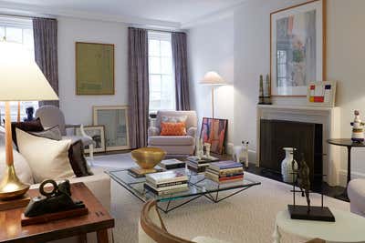  Eclectic Apartment Living Room. Riverside Drive - Classic Seven by Alexander Doherty Design.