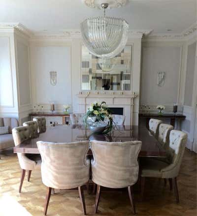  Transitional Family Home Dining Room. Surrey Residence by Lexington W Holdings.