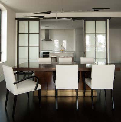  Contemporary Apartment Dining Room. Hubert St by Area Interior Design.