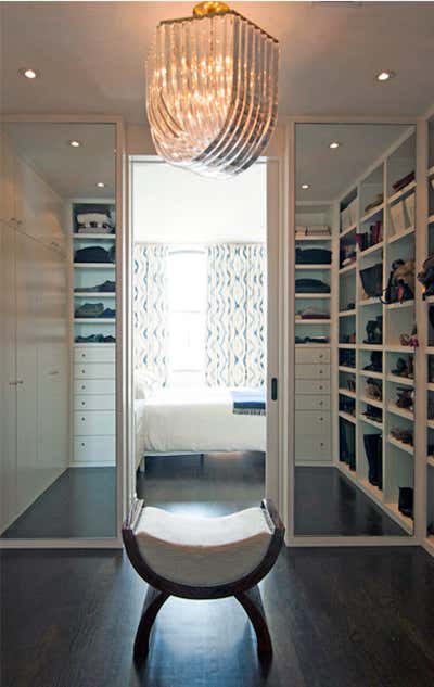 Contemporary Apartment Storage Room and Closet. Hubert St by Area Interior Design.