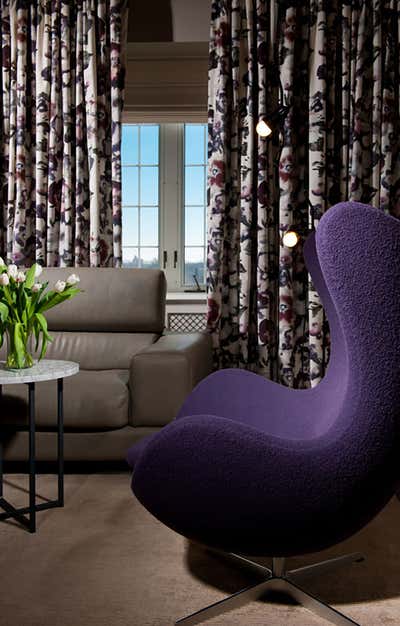  Mid-Century Modern Apartment Living Room. City Apartment by B. Jarold and Company, LLC.