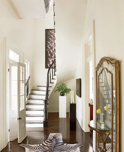  Transitional Family Home Entry and Hall. Esplanade Avenue by Lee Ledbetter and Associates.