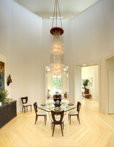  Contemporary Family Home Dining Room. Cherry Hill by Lee Ledbetter and Associates.