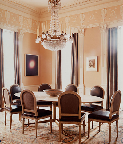  French Family Home Dining Room. French Quarter Residence by Lee Ledbetter and Associates.