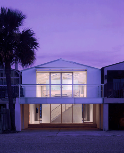  Contemporary Vacation Home Exterior. Lake Pontchartrain Boathouse by Lee Ledbetter and Associates.