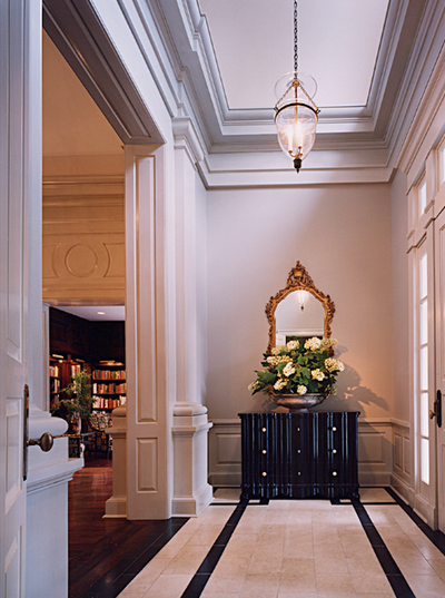  Traditional Family Home Entry and Hall. Bayou DeSiard by Lee Ledbetter and Associates.
