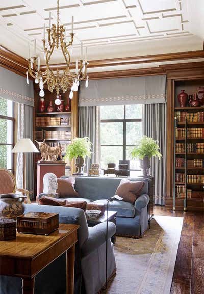  French Family Home Living Room. Timeless Texas  by J. Randall Powers Interior Decoration.