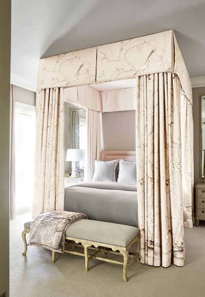  Transitional Family Home Bedroom. Timeless Texas  by J. Randall Powers Interior Decoration.