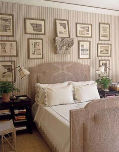  Transitional Family Home Bedroom. Harmonious Home by J. Randall Powers Interior Decoration.