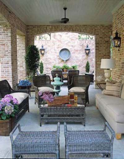 Transitional Family Home Patio and Deck. Harmonious Home by J. Randall Powers Interior Decoration.