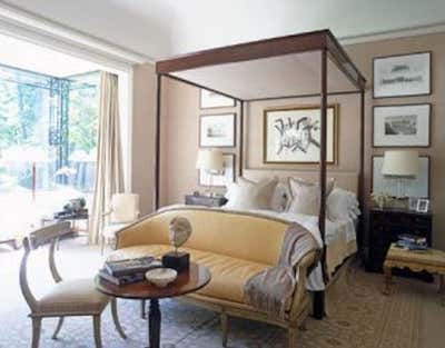  Transitional Family Home Bedroom. Harmonious Home by J. Randall Powers Interior Decoration.