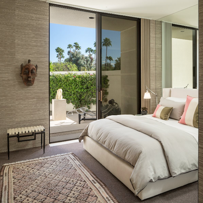  Contemporary Family Home Bedroom. Tamarisk Estate by Cardella Design, LLC.