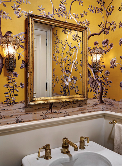  Asian Modern Apartment Bathroom. Brooklyn Townhouse by Roman and Williams Buildings and Interiors.