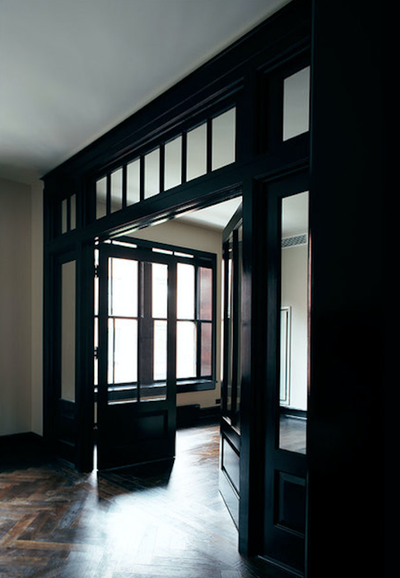  Traditional Apartment Entry and Hall. 211 Elizabeth Street by Roman and Williams Buildings and Interiors.