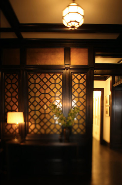  Asian Apartment Entry and Hall. Central Park West by Roman and Williams Buildings and Interiors.