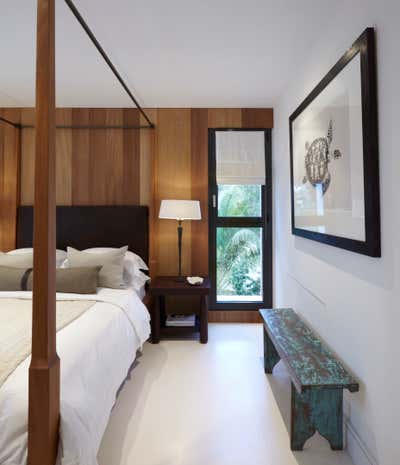  Mid-Century Modern Contemporary Vacation Home Bedroom. Mallorca by Fiona Barratt Interiors.