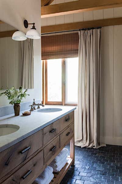  Rustic Family Home Bathroom. Smokey Mountain by Lauren Liess.