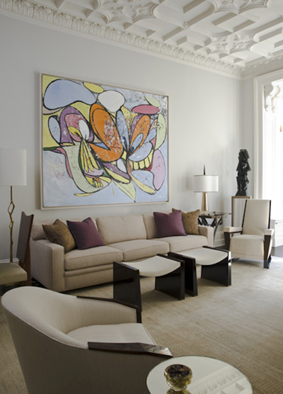  Contemporary Family Home Living Room. Upper East Side Townhouse by Pepe Lopez Design Inc..