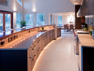  Contemporary Vacation Home Kitchen. Broadview by Jenny Martin Design.