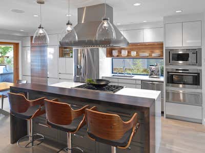  Industrial Family Home Kitchen. Vancouver by Jenny Martin Design.