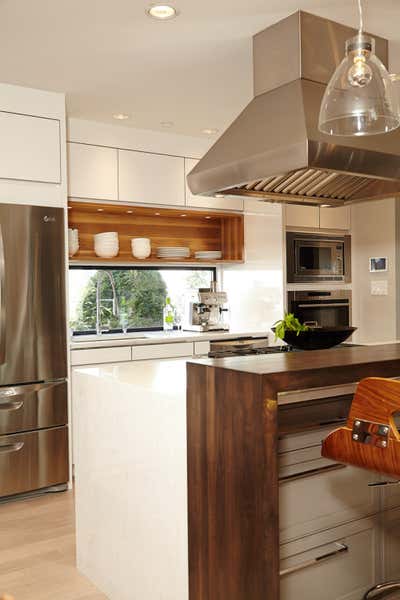  Contemporary Family Home Kitchen. Vancouver by Jenny Martin Design.