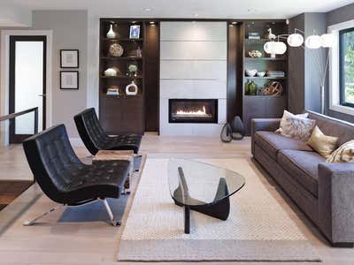  Contemporary Family Home Living Room. Vancouver by Jenny Martin Design.