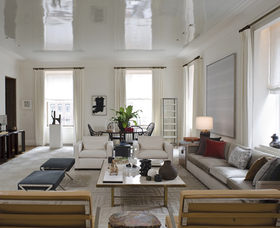  Transitional Apartment Living Room. Park Avenue Apartment by Pepe Lopez Design Inc..