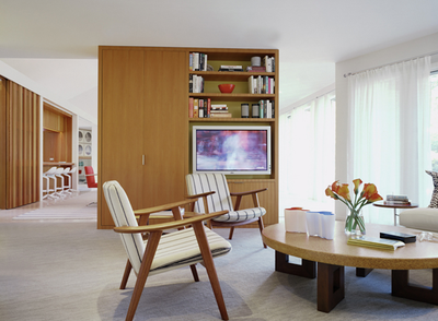  Contemporary Vacation Home Living Room. East Hampton House by Pepe Lopez Design Inc..