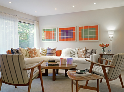  Contemporary Eclectic Vacation Home Living Room. East Hampton House by Pepe Lopez Design Inc..