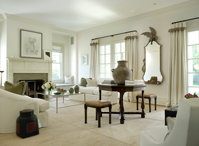  Mediterranean Living Room. Bridgehampton House by Pepe Lopez Design Inc..