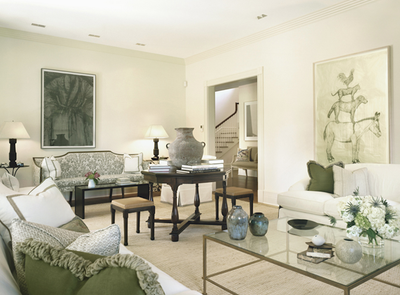  Mid-Century Modern Vacation Home Living Room. Bridgehampton House by Pepe Lopez Design Inc..