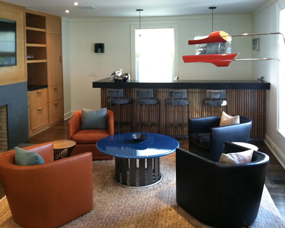 Rustic Bar and Game Room