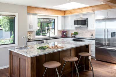  Contemporary Family Home Kitchen. Seamist by Jenny Martin Design.