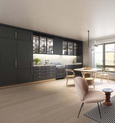  Contemporary Family Home Kitchen. Corner House Stockholm by Paris Forino Interior Design.