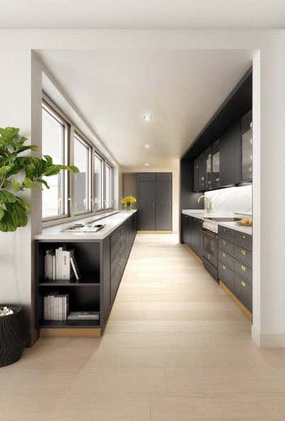  Contemporary Family Home Kitchen. Corner House Stockholm by Paris Forino Interior Design.